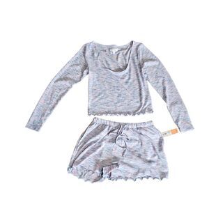 Women's Cozy 2 Piece Lounge Outfit Small